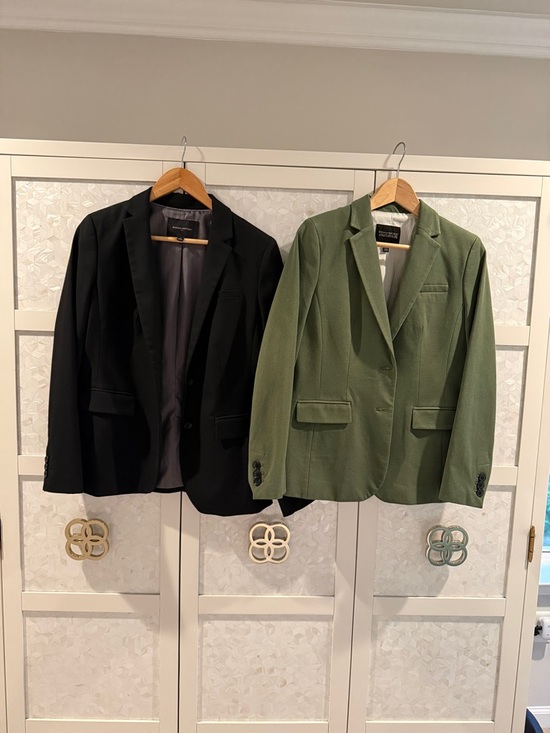 Banana Republic Jackets & Blazers - Banana Republic Black and Olive Blazer Duo